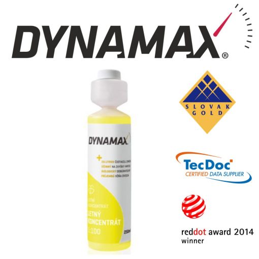 Dynamax Summer Screen Wash Concentrated 250mL