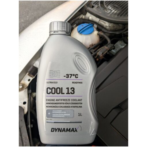 Dynamax G13 Ready Mix on engine